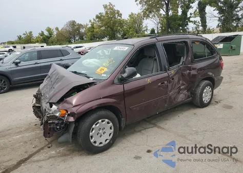 2004 Chrysler Town-Count z USA, uszkodzony, nr VIN 2C4GP44R74R507807